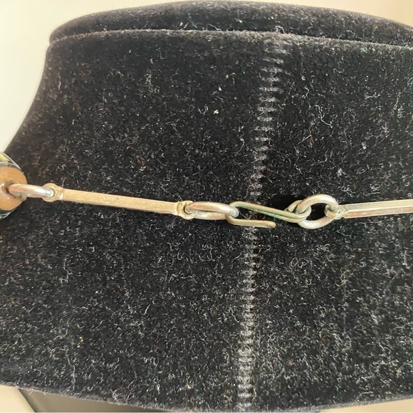 Vintage Hand Painted Glazed Clay Art Chunky Bead Necklace - Picture 5 of 16